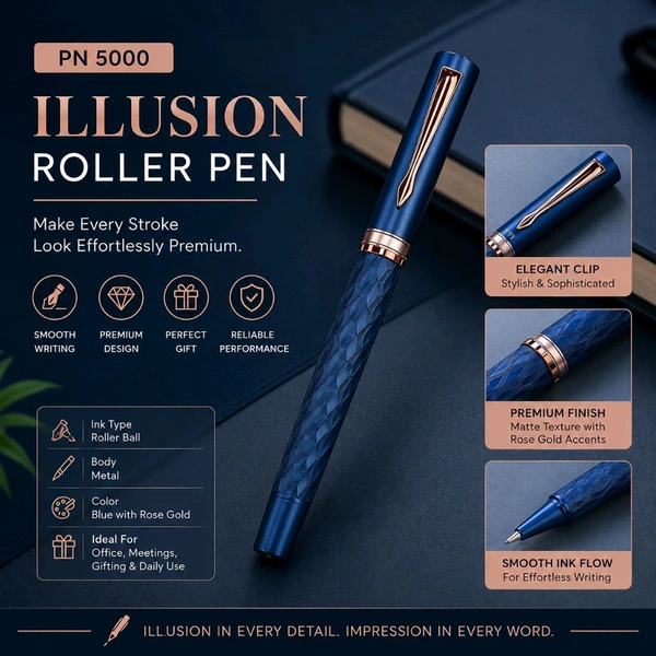 PN 5000 Elegant blue design ball pen