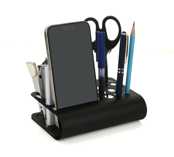 ST 201 U Band Table Mobile & Stationery Stand (Black)