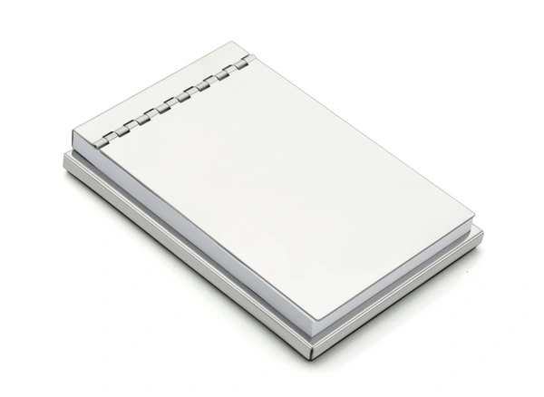 ST 205 Steel Mirror Finish Writing pad