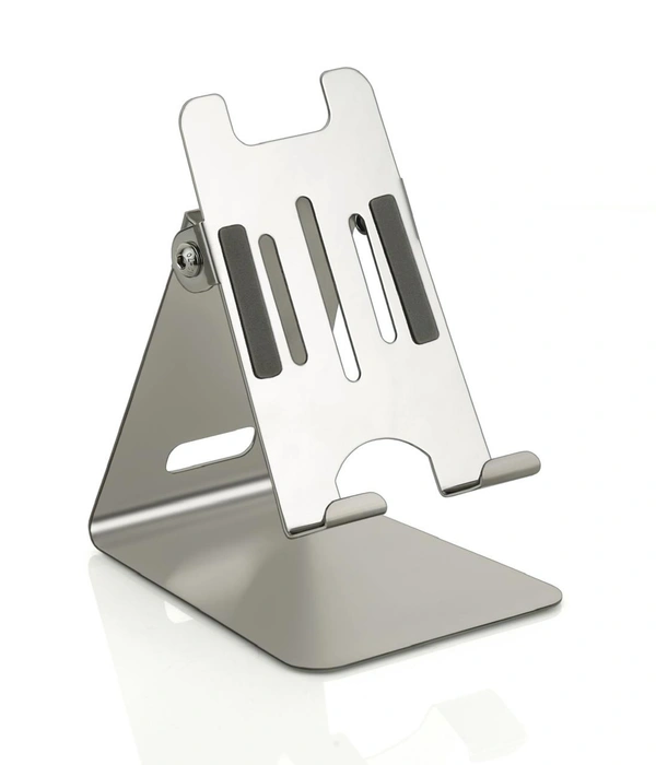 ST 91 New Big Flexy Steel Mirror Finish Multi Angle Mobile Stand