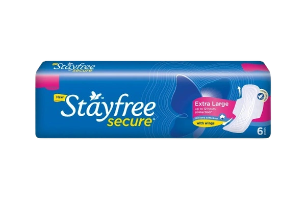 Stayfree Secure XL 274mm - 6Pads