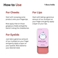 Nude pink Tint - Herbal (10gm) 1pc - Maroon Flush