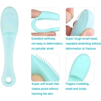 Silicon Face scrubber (Set Of 2) - Blue