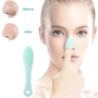 Silicon Face scrubber (Set Of 2) - Blue