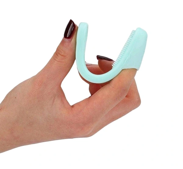 Silicon Face scrubber (Set Of 2) - Blue