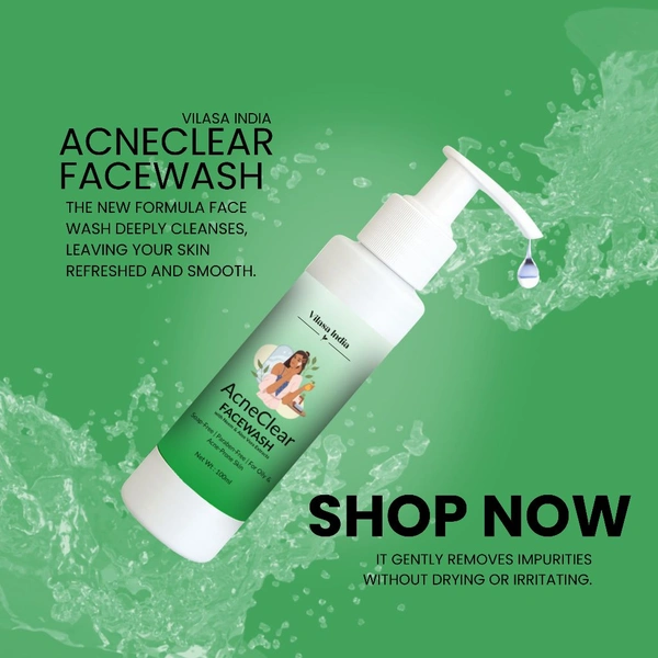 All In Once Acne Clear Facewash (100ml)