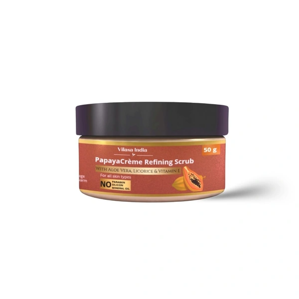 Papaya Cream Refining Scrub (50g)