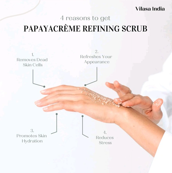 Papaya Cream Refining Scrub (50g)