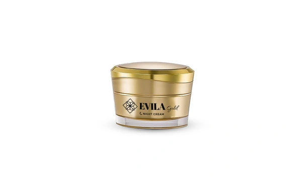 Evila Gold Glutathione Night Cream: Whitening and Rejuvenation for Radiant Skin - 30g