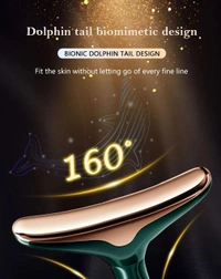 Glutanex 3 in 1 Massager | Electric Face Slimming and Uplift Massager | Anti Wrinkles, Face, Neck & Eyes Massager for Skin Care | Vibration Facial Massager | Face Sculpting Tool Multifunctional Beauty Device | Neck Tightening Device Face Lift Tool - 3in1