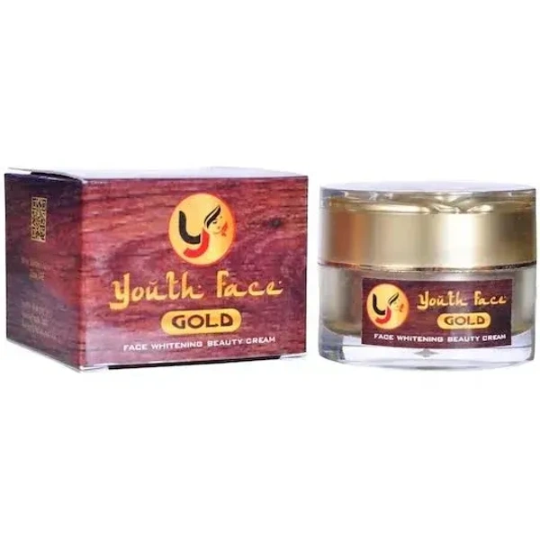 Youthface Youth Face Gold Whitening Beauty Cream (30g): Illuminate and Revitalize Your Skin - 30g