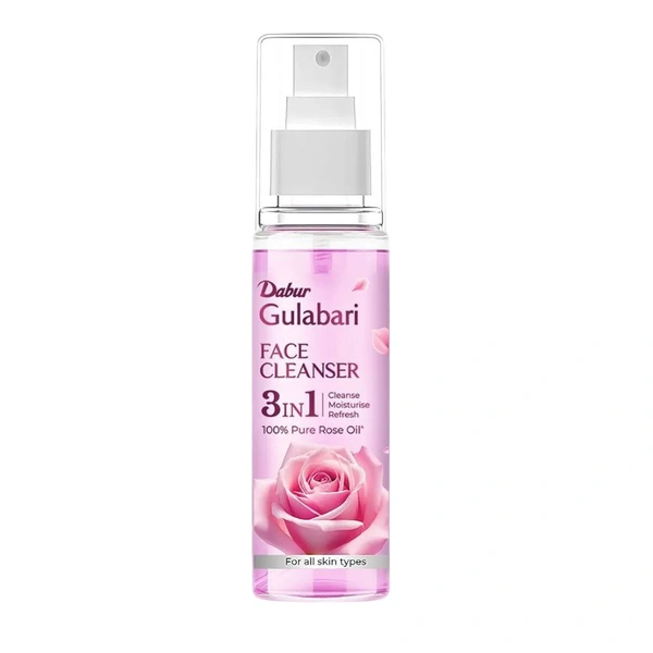Dabur Gulaabari Face Cleanser 100% Pure Rose Oil 100 Ml