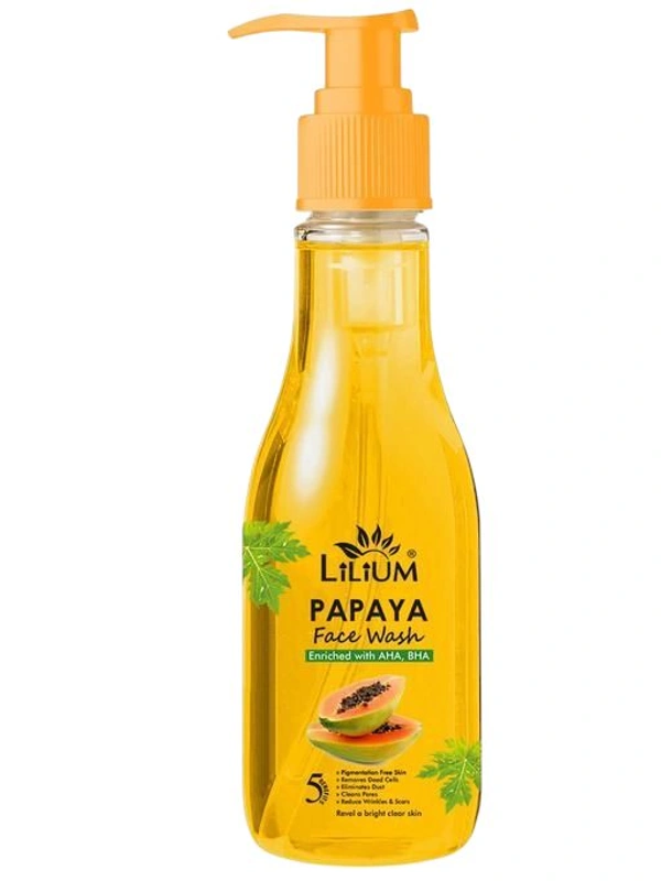 Lilium Papaya Face Wash 