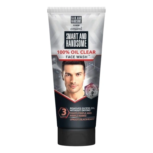 Fair And Handsome Smart And Handsome Face Wash 100g - 100g