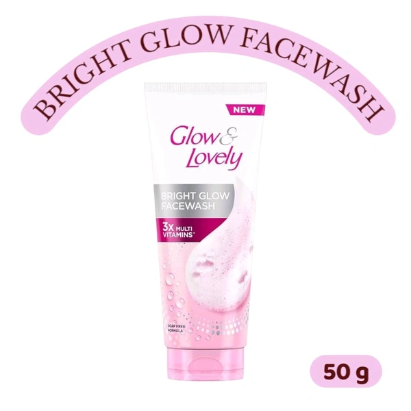 Glow & Lovely Bright Glow Facewash 50g