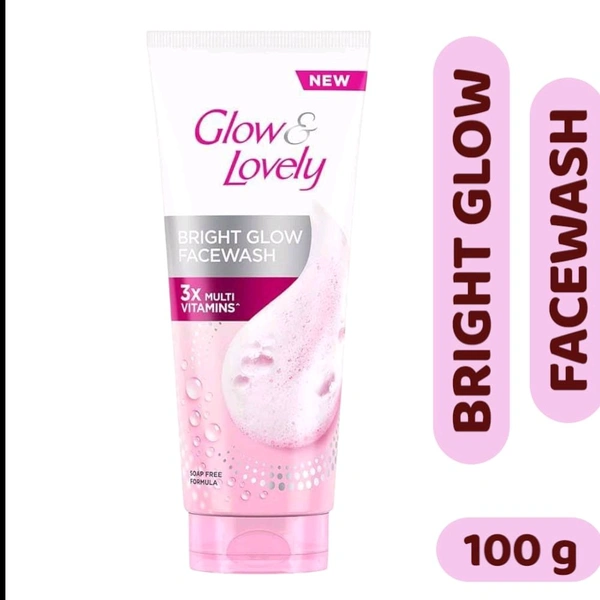 Glow & Lovely Bright Glow Facewash 100g