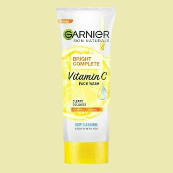 Garnier Bright Complete Vitamin C Face Wash 
