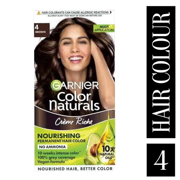 Garnier Colour Naturals 4 BROWN (70ml)