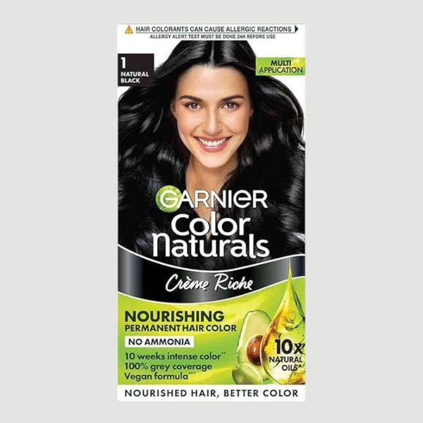 Garnier Colour Naturals 1 NATURAL BLACK (70ml)
