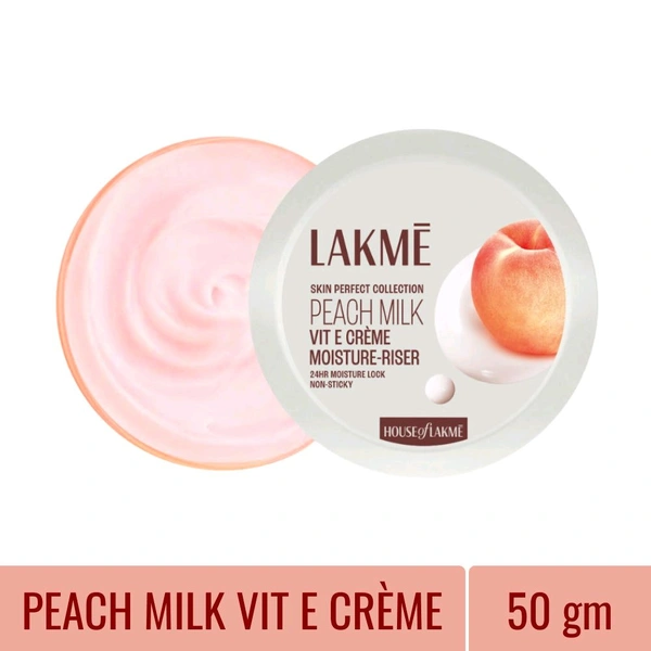 Lakme Peach Milk Soft Creme Face Moisturizer (50gm)
