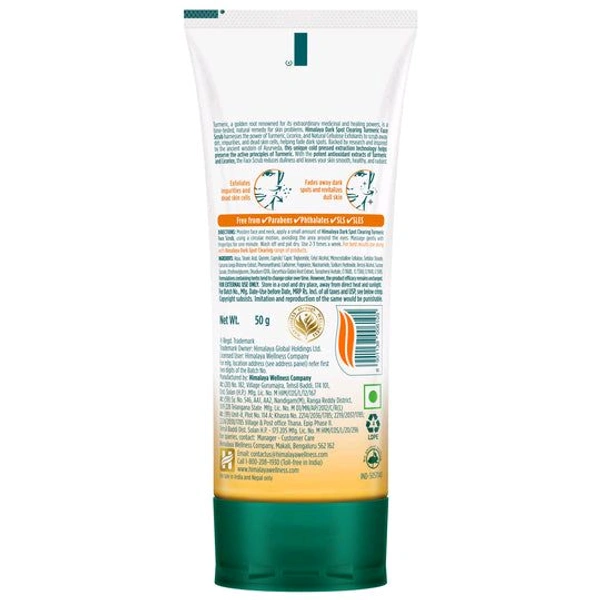 Himalaya Dark Spot Clearing Turmeric Face Scrub - 50g