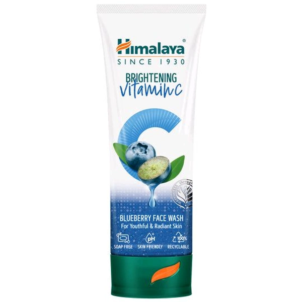Himalaya Brightening Vitamin C Blueberry Face Wash - 50g