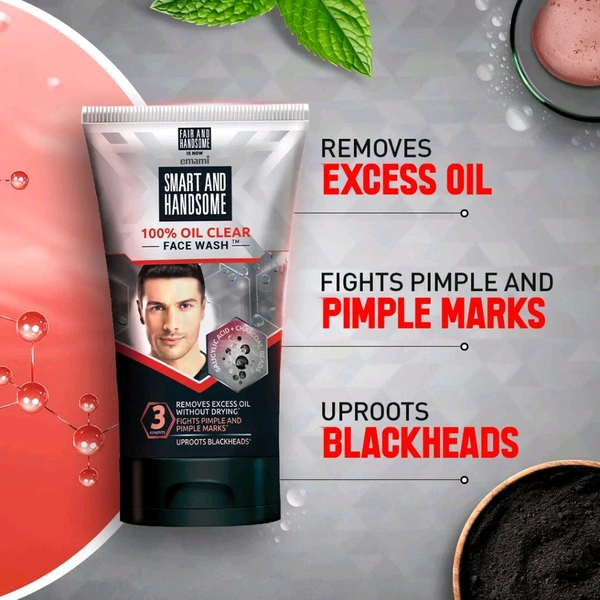 Fair And Handsome Smart And Handsome Face Wash 100g - 150g