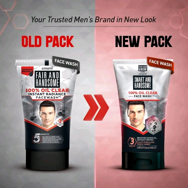 Fair And Handsome Smart And Handsome Face Wash 100g - 150g