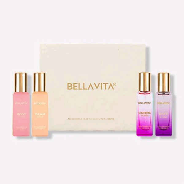 Luxury Perfume Gift Set For Women - 4 x 20ml