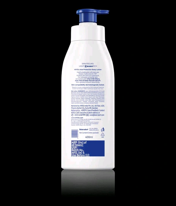 Nivea Aloe Body  Protection Lotion (400ml)