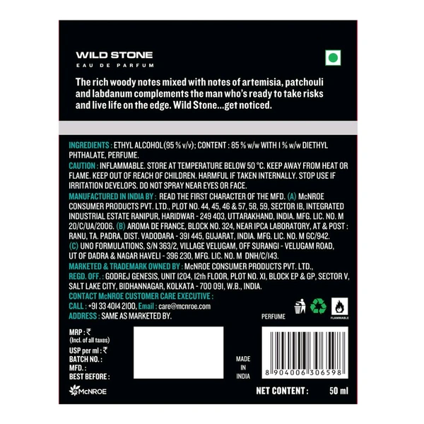 Wild Stone Edge Perfume, 50ml
