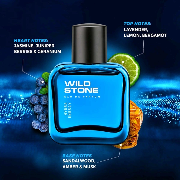 Wild Stone Hydra Energy Perfume, 50ml
