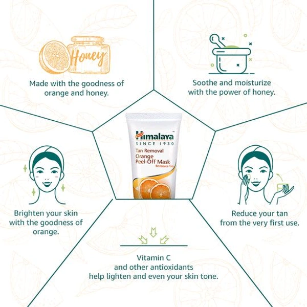 Tan Removal Orange Peel-Off Mask 50g - 50g