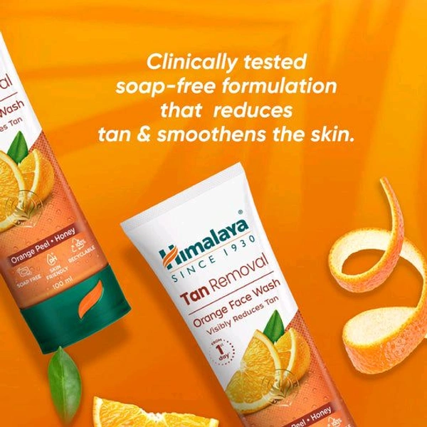 Tan Removal Orange Face Wash - 50g