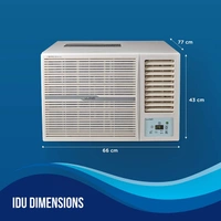 Lloyd 1.5 Ton 3 Star Window AC (Copper, Clean Air Filter, GLW18B32WSEW, White) - Kathua Hiranagar Samba, Credit & Debit Cards