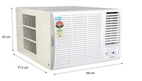 Voltas 1.5 Ton 5 Star Inverter Window AC (Copper, Dust Filter, 185V ADA, White) - Hiranagar Kathua Samba, Credit & Debit Cards