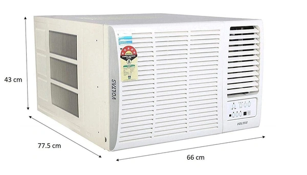 Voltas 1.5 Ton 5 Star Inverter Window AC (Copper, Dust Filter, 185V ADA, White) - Hiranagar Kathua Samba, Credit & Debit Cards