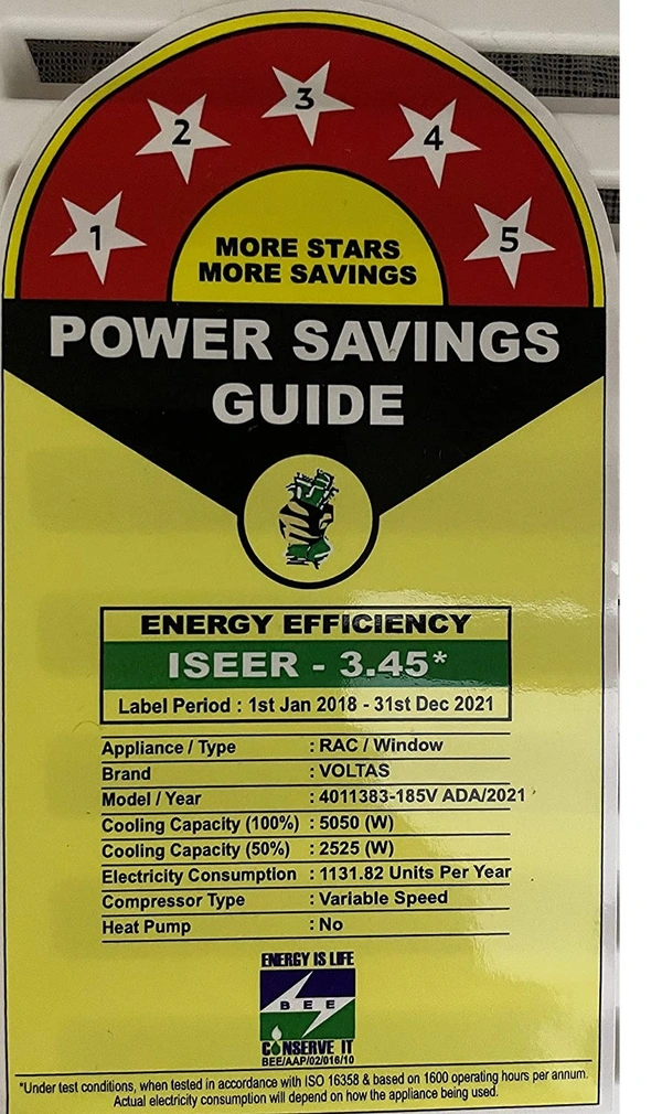 Voltas 1.5 Ton 5 Star Inverter Window AC (Copper, Dust Filter, 185V ADA, White) - Hiranagar Kathua Samba, Credit & Debit Cards