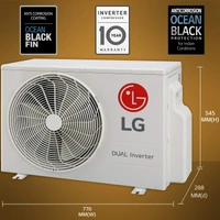 LG 1.5 Ton 5 Star Inverter Split AC (Copper, Convertible 5-in-1 Cooling, HD Filter with Anti-Virus protection, MS-Q18YNZA, White) - Hiranagar Kathua Samba, Credit & Debit Cards