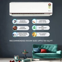 Voltas 1.5 Ton 5 Star Inverter Split AC (Copper SAC_185V_JZJ White) - Hiranagar Kathua Samba, Credit & Debit Cards