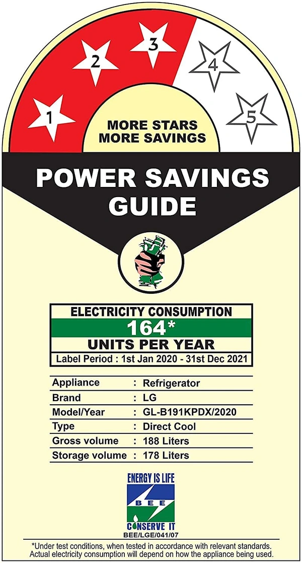 LG 188 L 3 Star Inverter Direct-Cool Single Door Refrigerator (GL-B191KPDX, Purple Dazzle) - Hiranagar Kathua Samba, Credit & Debit Cards