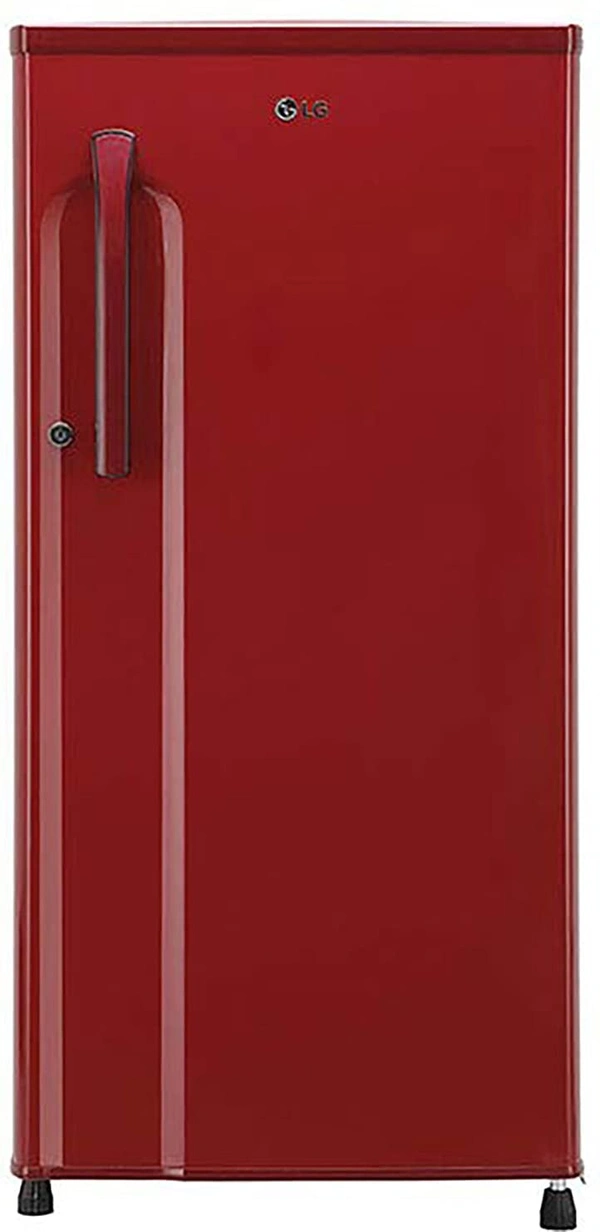 LG 188 L 2 Star Direct-Cool Single Door Refrigerator (GL-B191KPRC, Peppy Red, Moist 'N' Fresh) - Hiranagar Kathua, Credit & Debit Cards
