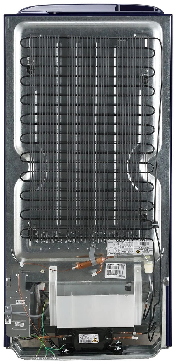 LG 190 L 5 Star Inverter Direct-Cool Single Door Refrigerator (GL-B201ABCZ, Blue Charm, Smart Connect) - Credit & Debit Card Accepted