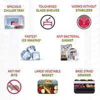 LG 215 L 4 Star Inverter Direct-Cool Single Door Refrigerator (GL-D221ABCY, Blue Charm, Base Stand with Drawer) - Kathua Hiranagar, Credit & Debit Card Accepted