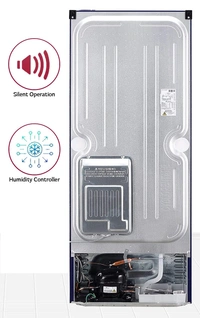 LG 260L 3 Star Smart Inverter Frost-Free Double Door Refrigerator (GL-T292RBCX, Blue Charm, Convertible) - Hiranagar Jatwal Kathua, Credit & Debit Card Accepted