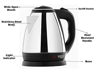 Mega Sigma Electric Kettle, 2 Litre - Hiranagar, Credit & Debit Card Accepted
