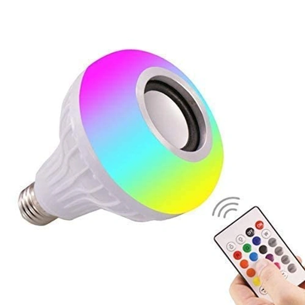 RGB Light Bulb with Integrated Bluetooth Speaker & Remote Control - Hiranagar, Kathua Samba