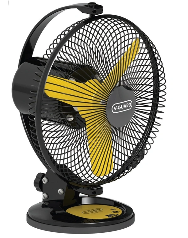 V-Guard Personal Fan- Selfee 225mm Yellow Black - Hiranagar, Kathua Samba