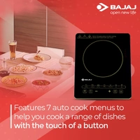 Bajaj Magnifique 2000W Induction Cooktop with Pan Sensor and Voltage Pro Technology, Black - Hiranagar, Kathua Jatwal