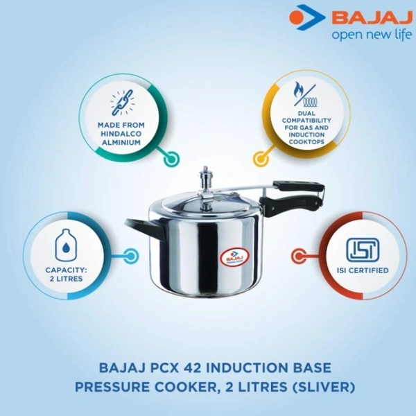 Bajaj Majesty PCX 42 Pressure Cooker - 2 litres - Hiranagar, Kathua to Jatwal
